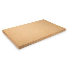 Schamotteplatte 600 x 300 x 30 mm | 1 Platte | Schamottplatte | PUR Schamotte | Schamotte-Shop.de