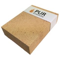 Schamotte D-Platte | Schamotte Formstein - Formteil | PUR Schamotte | Schamotte-Shop.de