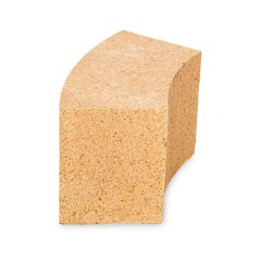 Schamottstein Radial 218x155x123x100mm Schamotte-Shop.de