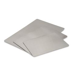 Schneidebretter aus Edelstahl im 3er Set Schamotte-Shop.de