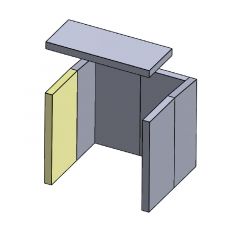 Wandstein | Feuerraumauskleidung | PUR Schamotte | Schamotte-Shop.de