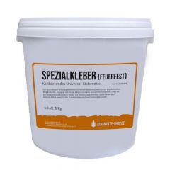 Feuerfester Kleber 5kg | Spezial Kleber | PUR Schamotte | Schamotte-Shop.de