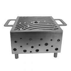  Tischgrill Kurume XL | Frontansicht | PUR Schamotte | Schamotte-Shop.de