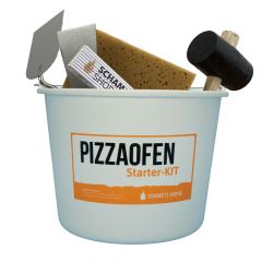 Werkzeug Pizzaofen-Starter-Kit 6-teilig | Gesamtansicht | PUR Schamotte | Schamotte-Shop.de