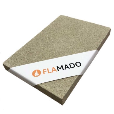 Vermiculite Platte FLAMADO für Feuerraumauskleidung