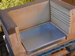 Aschekästen für Grillplätze