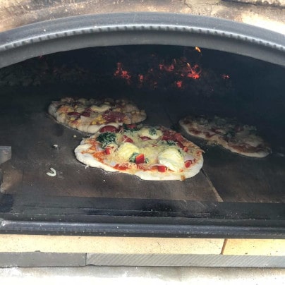 Kundenprojekt: Pizza backen im Pizzaofen Mausatz Merano