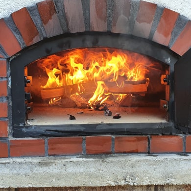 Kundenprojekt: Pizzaofen Merano bauen im Garten