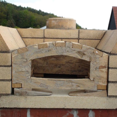 Kundenprojekt: Pizzaofen Milano bauen im Garten