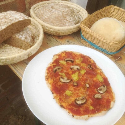 Kundenprojekt: Pizzaofen Toskana - Pizza backen