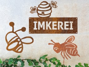 Imker- und Bienendeko