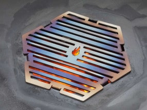 Grillrost für die Feuerplatte