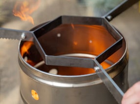 Feuerplatten Halterung