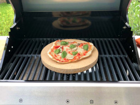 Pizzastein für den Grill