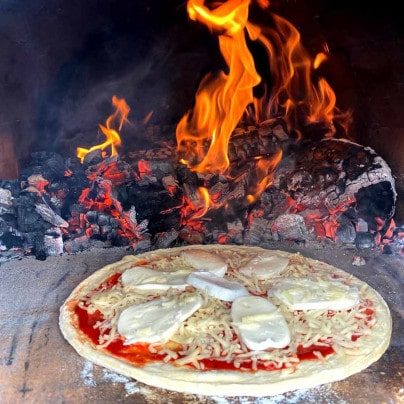 Pizzaofen Bausatz Genua Anwendung