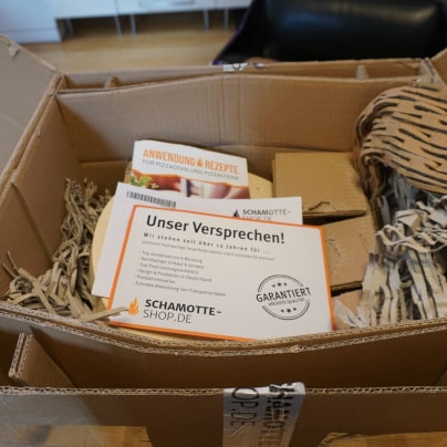 Produkttest: Brotbackstein - Verpackung