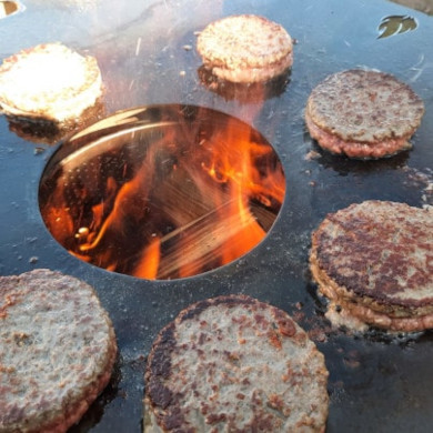 Feuerplatte für die Feuertonne