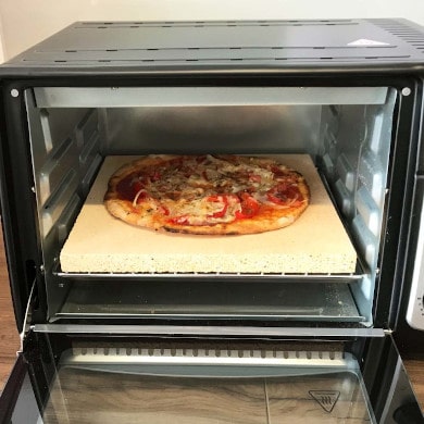 Produkttest: Pizzastein für den Minibackofen 24 x 15 x 2 cm testen