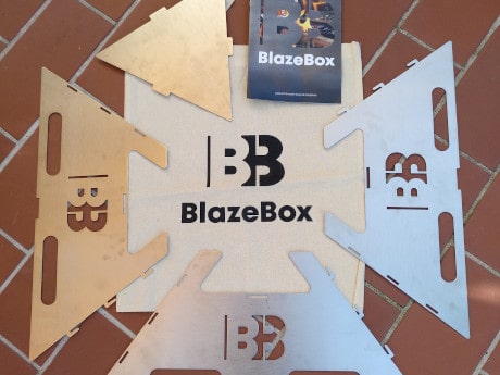 Testbericht: BlazeBox Box Bowl Feuerschale aufbauen