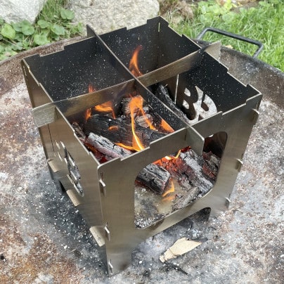 Testbericht: BlazeBox Stove Mini - Ofen anfeuern