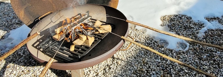 Testbericht: Feuerbock Flamado Alta für Feuerschale und Kamin