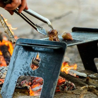 Testbericht der Feuerplatte to go: Grillen in Argentinien