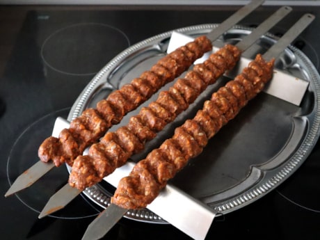 Testbericht: Kebab-Spieße für Grill - Kebab vorbereiten