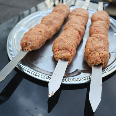 Testbericht: Kebab-Spieße für Grill - Kebab grillen