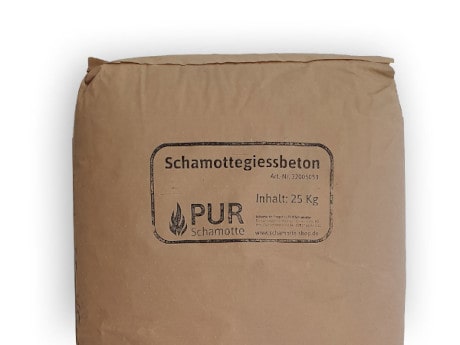 Schamottegießbeton