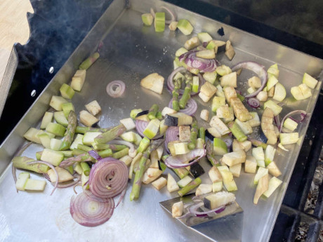 Grillen auf der Plancha / Grillplatte