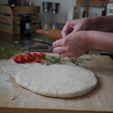 Weihnachtsfocaccia