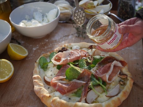 Wintertarte vom Pizzastein