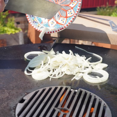 Feuerplatten Rezept: Pin Wheels grillen