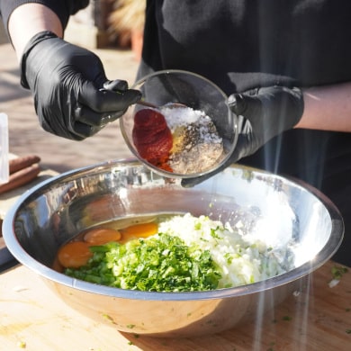 Niederrheinische Gourmet-Frikadellen mit Schmörkes