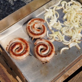 Boerewors: Hotdog Südafrika Style