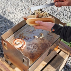 Boerewors: Hotdog Südafrika Style