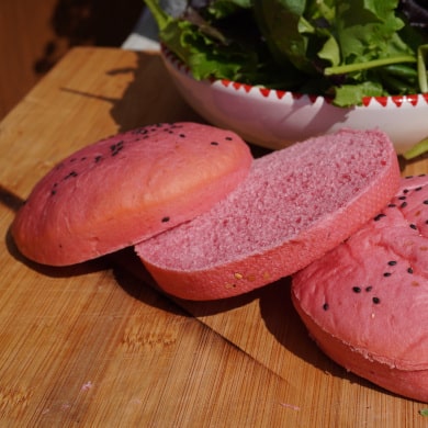 Vegetarischer Bienenkönig-Burger