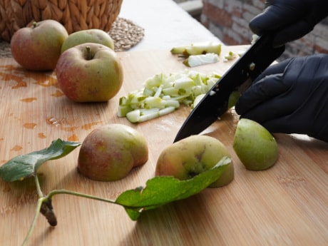 Füllung für die Apfel-Buchteln