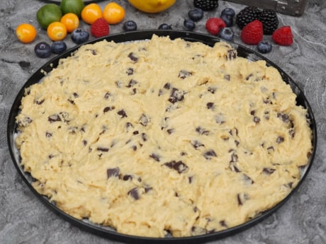 Amerikanische Jumbo Cookie Pizza