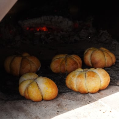 Japanisches Kabocha Pan