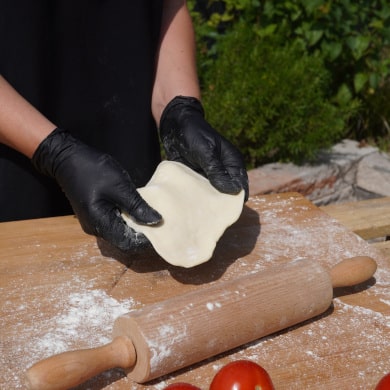 Lahmacun aus dem Pizzaofen