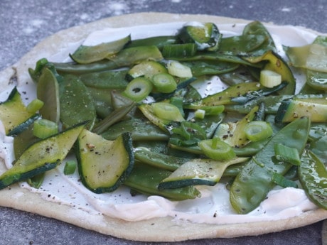 Veganer Flammkuchen Green Soul