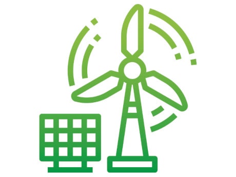 Ökologische Nachhaltigkeit: Strom aus erneuerbaren Energien