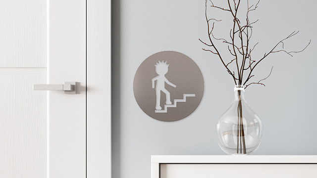 Edelstahl Piktogramme