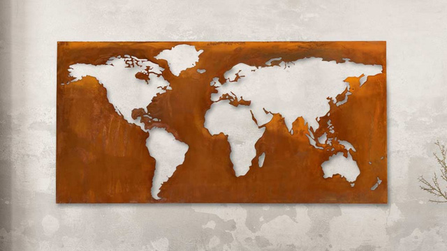 Indoor Deko Edelrost