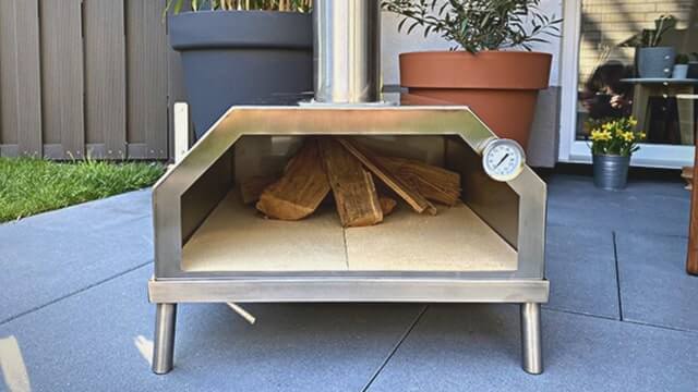 Pizzaöfen aus Edelstahl